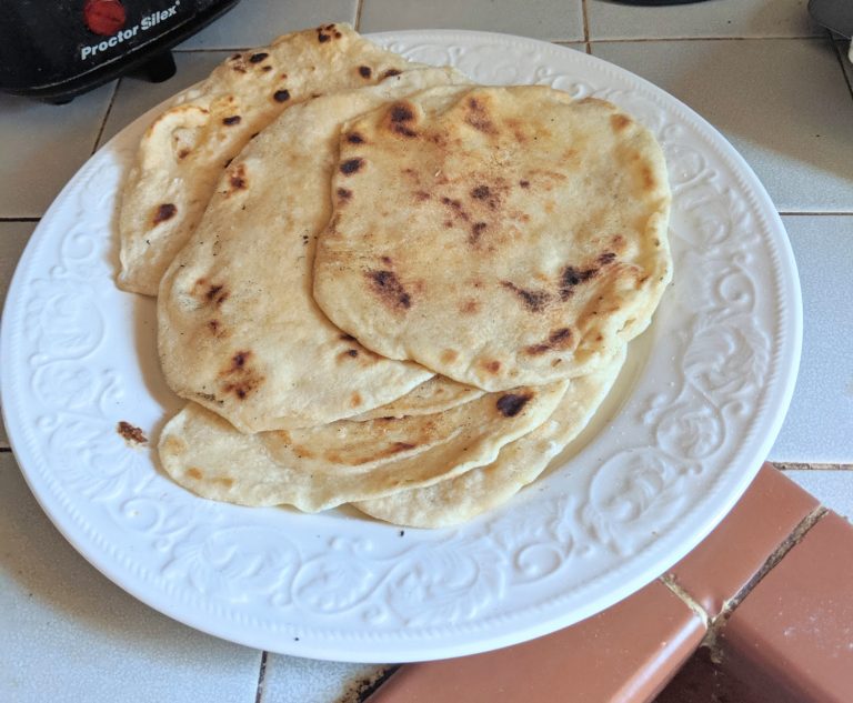 Home-made tortillas